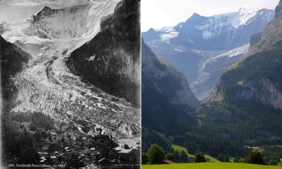Ледники в Альпах стремительно тают - Фото