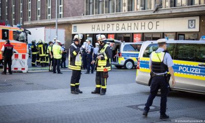 Вокзал Дюссельдорфа оцеплен из-за попытки поджога - Фото