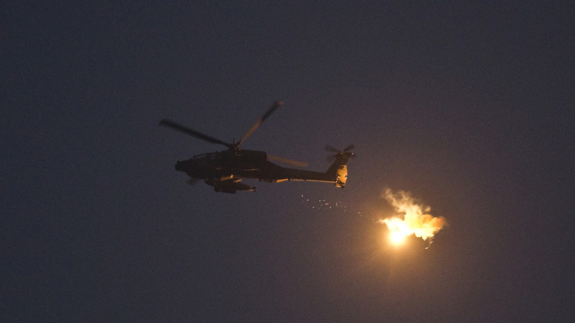 Израиль нанес удар по военным объектам Сирии в районе Голанских высот - Фото