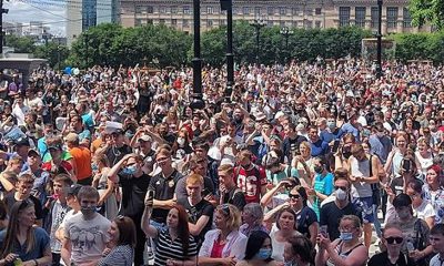 Несогласные с арестом Фургала жители Хабаровска возобновили митинги - Фото