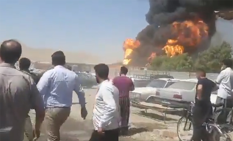 В Иране произошел взрыв шести бензовозов - Фото
