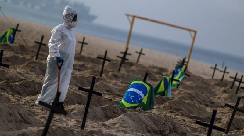 Число умерших из-за коронавируса в Бразилии превысило 100 тыс. - Фото