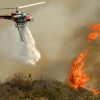 В Калифорнии во время тушения пожаров разбился вертолёт - Фото