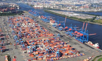 Грузооборот порта Гамбург в первой половине 2020 года сократился на 12% - Фото