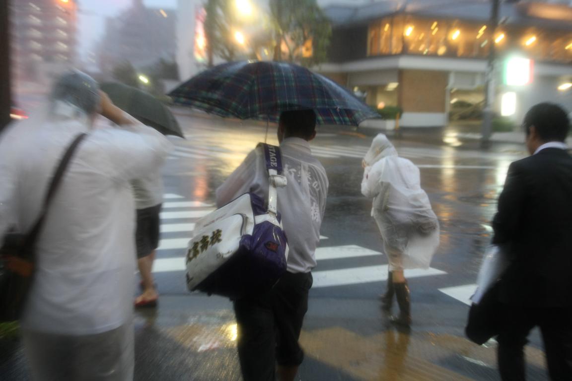 Более 30 тыс. домов остались без света на юге Японии из-за тайфуна - Фото