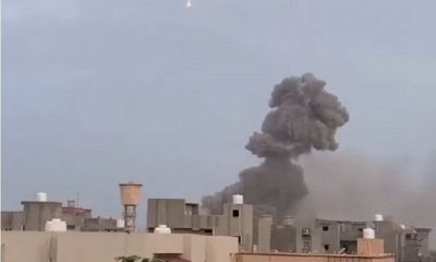 На складе боеприпасов в Триполи прогремел мощный взрыв - Фото
