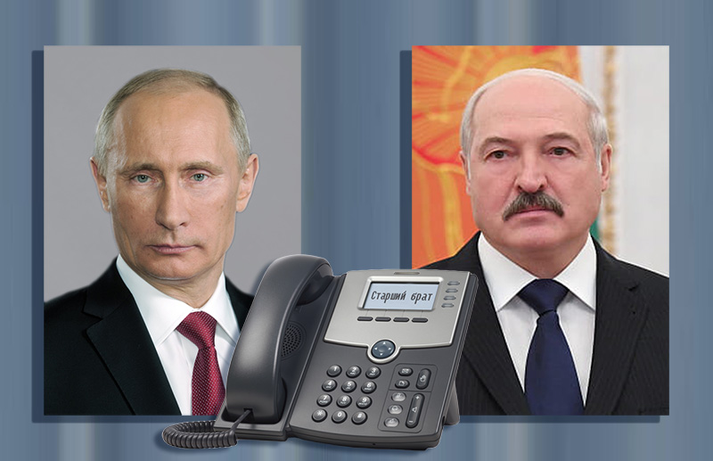 Лукашенко и Путин провели телефонный разговор - Фото