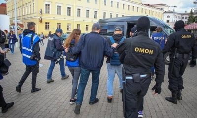 В Витебске задержали нескольких журналистов - Фото