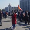В Бишкеке проходит митинг против назначения нового премьера - Фото