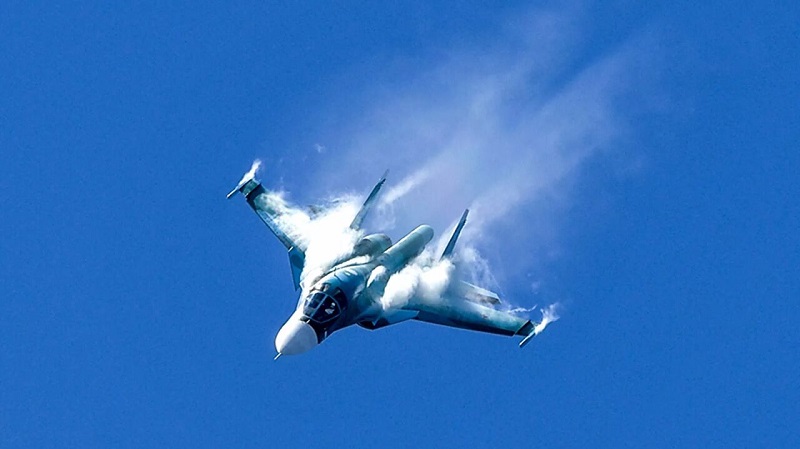 В Хабаровском крае потерпел крушение самолет Су-34 - Фото