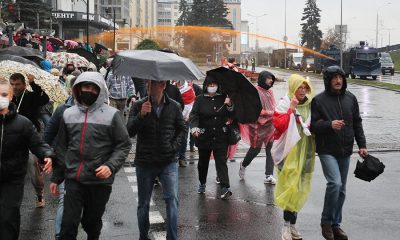 В Беларуси во время акций протеста 11 октября задержали более 580 человек - Фото