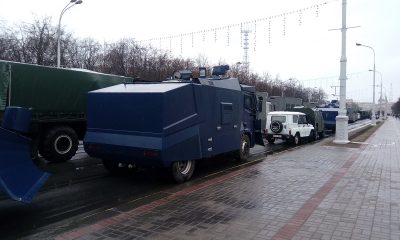 В Минске усилены меры безопасности в преддверии акции протеста оппозиции - Фото