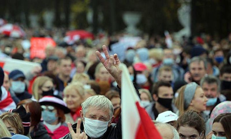 На митингах в Беларуси 31 октября задержали 39 человек - Фото
