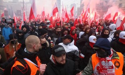 В Варшаве 35 полицейских и 1 фотокорреспондент получили ранения на Марше независимости 11 ноября - Фото