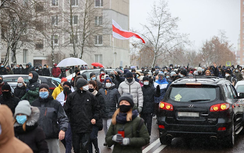 Более 100 человек задержаны на акциях протеста в Беларуси 6 декабря - Фото