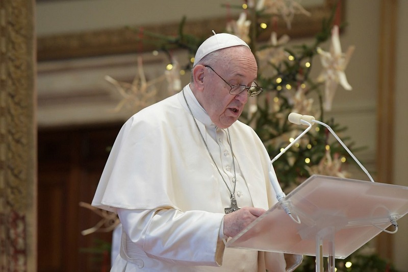 Папа Римский в рождественском послании призвал к единству во времена пандемии - Фото
