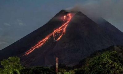 В Индонезии произошло новое извержение вулкана Мерапи - Фото