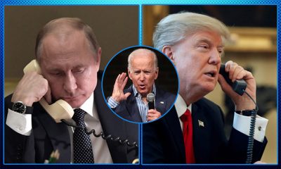 Джо Байден получил доступ к записям разговоров Владимира Путина и Дональда Трампа - Фото