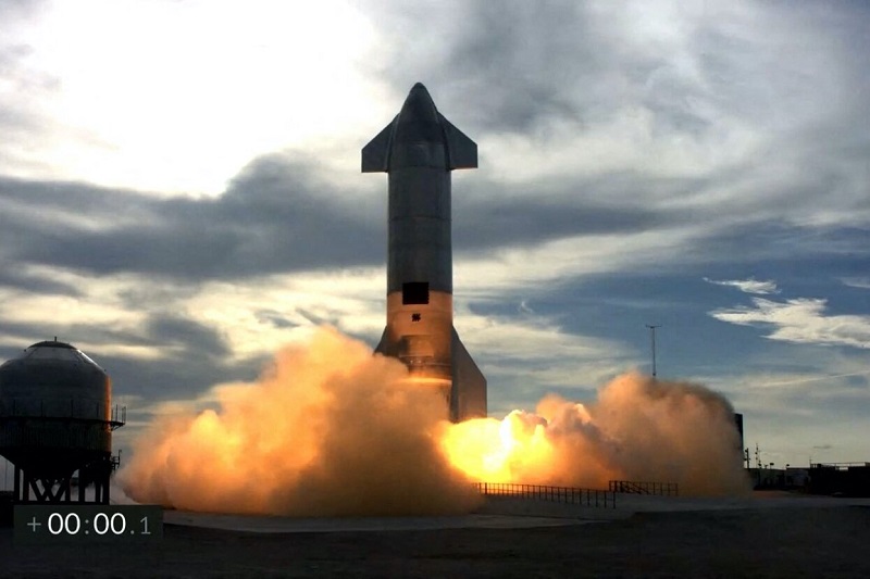 SpaceX успешно испытала прототип ракеты Starship SN10 - Фото