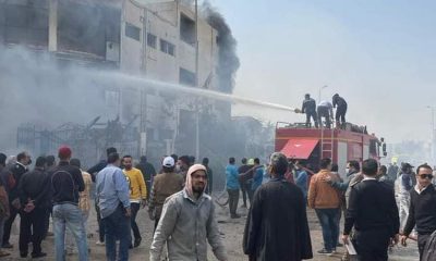 В Египте в результате пожара на швейной фабрике погибли 20 человек - Фото