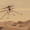 Первый полет вертолета Ingenuity на Марсе