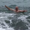Лукашенко искупался в Черном море