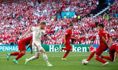 Сборная Бельгии обыграла команду Дании и вышла в плей-офф Евро-2020 - Фото