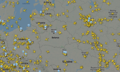 Авиатрафик ЕС через Беларусь упал на 40% после инцидента с самолетом Ryanair - Фото