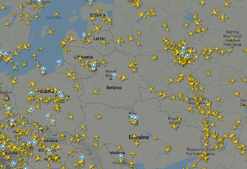 Агентство авиабезопасности ЕС рекомендовало избегать воздушного пространства Беларуси - Фото