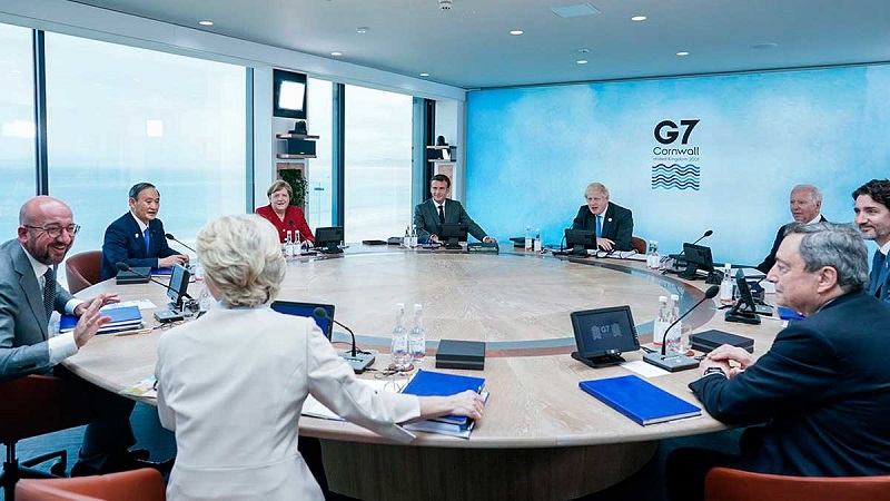 Лидеры G7 пообещали совместно работать над урегулированием кризиса в Беларуси - Фото