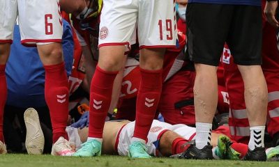 Футболист сборной Дании Эриксен в стабильном состоянии - Фото