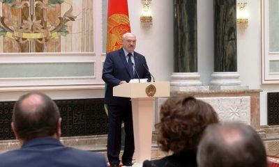 Президент Беларуси Лукашенко 6 июля обсудил противодействие санкциям Запада во Дворце Независимости - фото