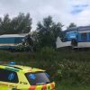 Два человека погибли в результате столкновения поездов в Чехии - Фото
