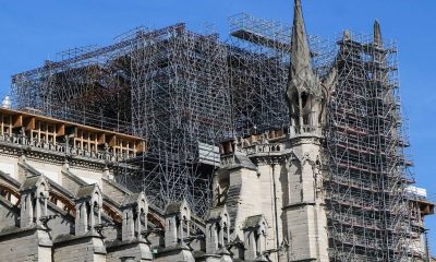 В Париже завершили работы по укреплению сгоревшего собора Парижской Богоматери - Фото